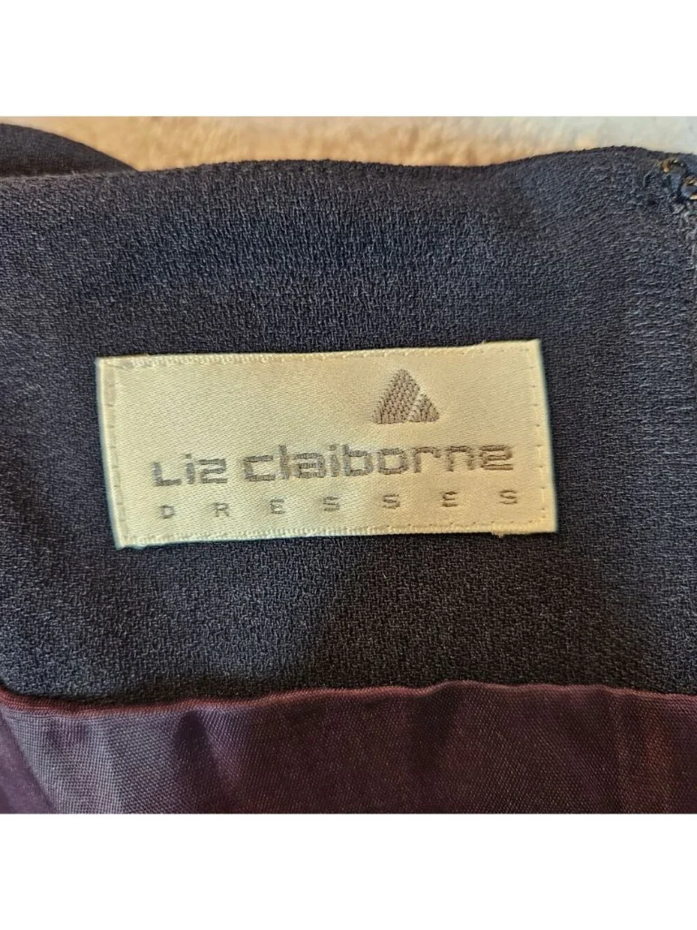 Liz Claiborne blouse skirt set Womens 8 Black Career Business Party Formal Class